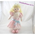 Markenzeichen DESIGNE Stoff Puppe Kleid rosa Band blonde blonde Caprice 