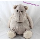 MonoPRIX toallas de hipopótamo marrón blanco gris 44 cm