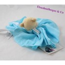 Doudou bear DOUDOU AND COMPAGNIE Lange The turquoise blue angel PM DC2358