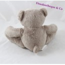 Taupe grigio orso OBAIBI asciugamano seduto 18 cm