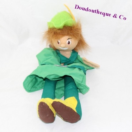 Marionnette Peter Pan AU SYCOMORE vert épée 38 cm