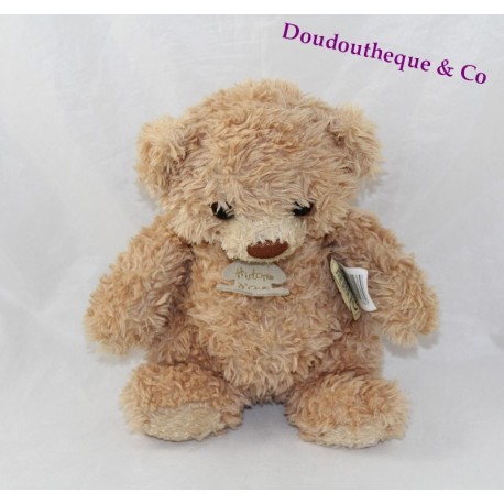 UnsereS Calin Elfenbein Honig Snare Bär Cub Sitzen lange Haare 21 cm UnsereS Calin Elfenbein Honig Snare Bär Cub Sitzen lange Haare 21 cm