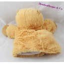 Doudou beaver puppet DNG CASH beige groundhog 27 cm