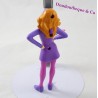 Figurine Daphnée BURGER KING Scooby-Doo miroir rose 13 cm