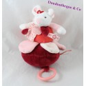 Asciugamano musicale Clementine mouse DOUDOU E RED COMPAGNY DC2617
