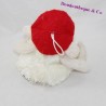 NEMERY asciugamano di pecora - CALMEJANE berretto rosso sulla testa 15 cm