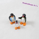 Lot de 3 figurines KINDER Pingu plastique