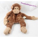 Doudou puppet monkey HISTORY OF OURS brown 36 cm