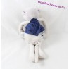 Peluche Romeo monkey MOULIN ROTY Loved and Celestial blue gray 24 cm