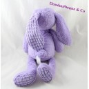 Purple TEX BABY patrón de conejo 43 cm