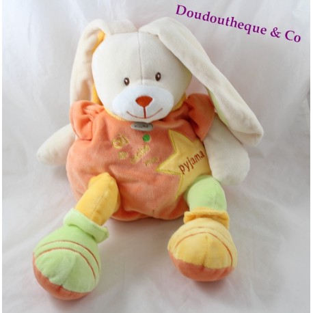 Pyjamas stellou Kaninchen Baby NAT' Stello und Stella 40 cm Pyjamas stellou Kaninchen Baby NAT' Stello und Stella 40 cm