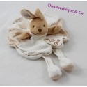 Doudou flach Kaninchen DOUDOU UND COMPAGNIE Bio Runde beige Beine