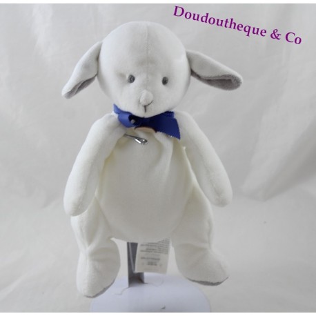 Small rabbit plush toy - Jacadi white