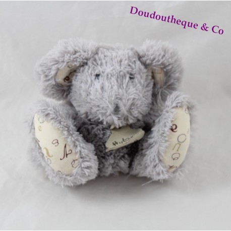 Maus Plüschbär Geschichte graues Alphabet 14 cm Maus Plüschbär Geschichte graues Alphabet 14 cm