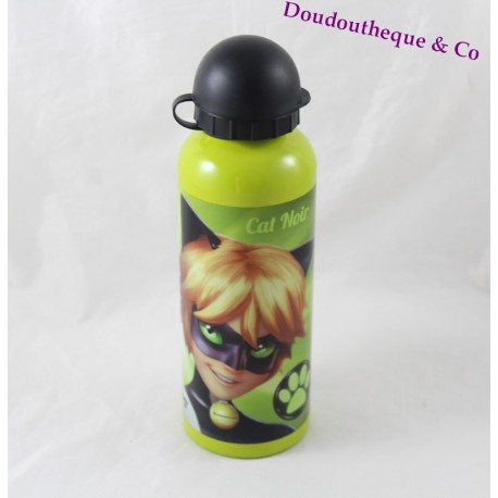 Aluminium Gourd Black Cat MIRACULOUS Adrien Grün 500 ml Aluminium Gourd Black Cat MIRACULOUS Adrien Grün 500 ml