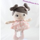 Puppe plus Puppe H-M rosa Kleid Schwäne Decken 27 cm