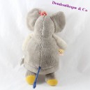Doudou elephant MOULIN ROTY Beige Papoum 30 cm