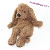 Stuffed dog IKEA brown spaniel curly hairs 35 cm