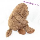 Stuffed dog IKEA brown spaniel curly hairs 35 cm
