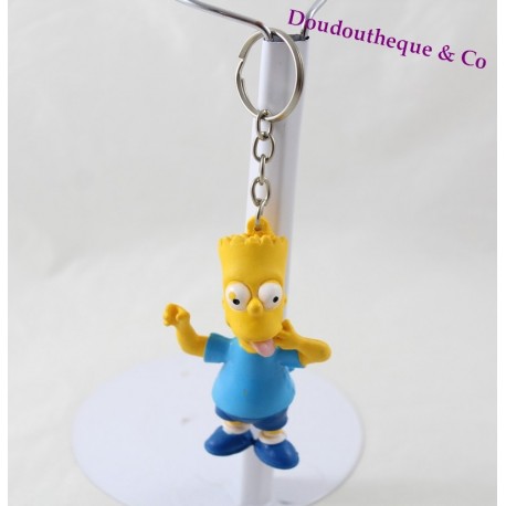Figurine Bart LES SIMPSONS porte clés en pvc 8.5 cm