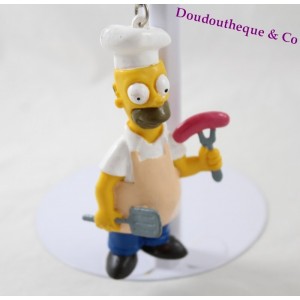 Figur Homer DIE SIMPSONS Schlüsseltür in Grill pvc 10 cm