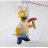 Figurine Homer LES SIMPSONS porte clés en pvc barbecue 10 cm