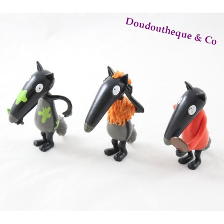 Figurines Loup AUZOU ensemble de 4 figurines chevalier, princesse , César et noble Figurines Loup AUZOU ensemble de 4 figurines chevalier, princesse , César et noble