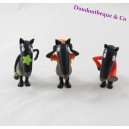Figurines Loup AUZOU ensemble de 4 figurines chevalier, princesse , César et noble