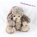 BuKOWSKI chapka beige brown bear towel 18 cm