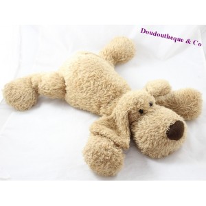 GunD beige Hund Griff längs lange Haare 50 cm