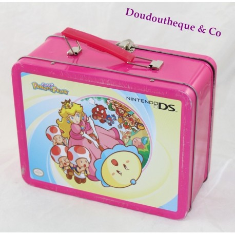 Princesa Peach NINTENDO DS caja de metal maleta Super Princesa Peach