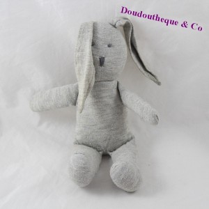 Doudou Kaninchen PETIT BATEAU grau 23 cm