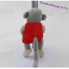 Mini doudou affe Popi BAYARD rotes Trikot 12 cm