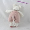 Doudou Rassel Maus MOULIN ROTY Heidelbeere und Capucine rosa zitternd 20 cm