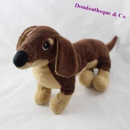 Ikea Teckel brown dog long body 45 cm