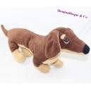 Ikea Teckel perro marrón cuerpo largo 45 cm