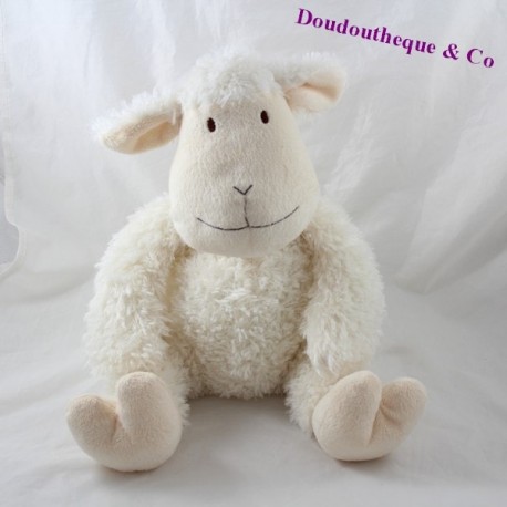 AtMOSPHERA toalla de oveja beige blanco 30 cm