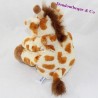 Doudou giraffa burattino AJENA beige marrone macchie 23 cm