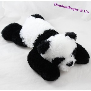 Peluche panda ZOOPARC BEAUVAL blanc et noir Zoo 33 cm