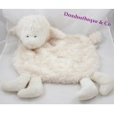 Doudou mouton LA GALLERIA agneau range pyjama blanc 50 cm