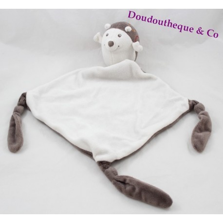 Decke flacher Igel QuadratWeiß braun weiß mehrfarbige Kreise Quadrat Weiß Decke flacher Igel QuadratWeiß braun weiß mehrfarbige Kreise Quadrat Weiß