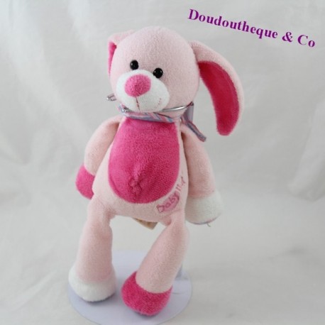 Bambino NAT strisce rosa strisce bambino coniglio 26 cm