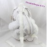 RODADOU coniglio peluche zaino screziato grigio bianco 36 cm