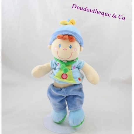 Doudou junge elf MOTS OF BLUE 27 cm