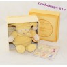 Blankie bears DOUDOU and company gentle yellow badge