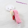Mouse pacifier cravatta DOUDOU e COMPAGNIE Pretty rosa bambino 19 cm