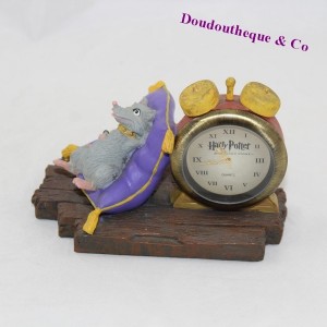Resin figura Croutard ratto WARNER BROS Harry Potter sveglia Scabbers collezione 8 cm