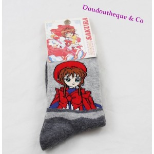 Paire de chaussettes Sakura Cardcaptor enfant 31-34 manga