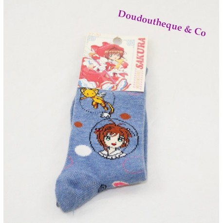 Par de calcetines Sakura Cardcaptor niño 27-30 manga - SOS hacer