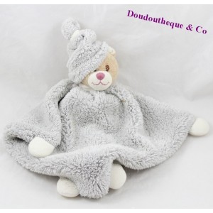 Flache Teddybär Beige BUKOWSKI Rosa 28 cm